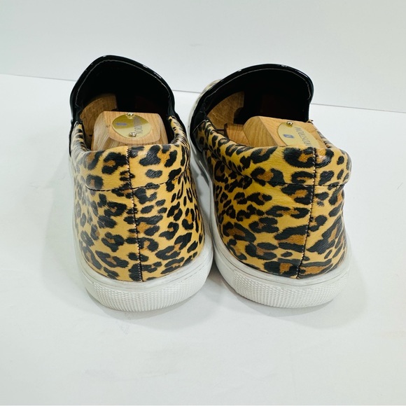 💚 KNEA BORN CHEETAH SLIP-ON WOMENS SIZE 9.5 COMFY GOOD COND FUN FASHIONABLE - Picture 5 of 10
